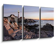 Obraz 3D tdln - 90 x 50 cm F_BS16967921 - The Portland Head Light