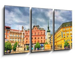 Obraz   Freedom Square, the main square of Brno in Czech Republic, 90 x 50 cm