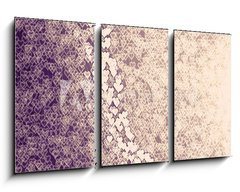 Obraz 3D tdln - 90 x 50 cm F_BS176290774 - hearts background illustration