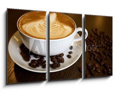 Obraz 3D tdln - 90 x 50 cm F_BS17629836 - Coffee cup