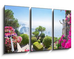 Obraz 3D tdln - 90 x 50 cm F_BS192209300 - Capri island, Italy