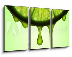 Obraz 3D tdln - 90 x 50 cm F_BS1949563 - lemon juice