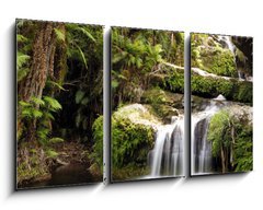 Obraz 3D tdln - 90 x 50 cm F_BS19824757 - Rainforest waterfall