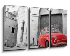 Obraz   Red Classic Car., 90 x 50 cm