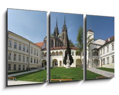 Obraz 3D tdln - 90 x 50 cm F_BS22475630 - Brno Bishop palace