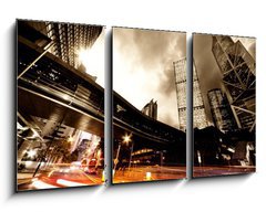 Obraz   Fast moving cars at night, 90 x 50 cm