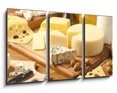 Obraz 3D tdln - 90 x 50 cm F_BS24067858 - cheese