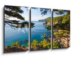 Obraz 3D tdln - 90 x 50 cm F_BS24192565 - russian primorye seashore