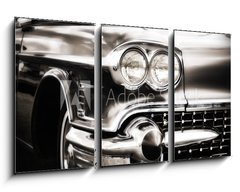 Obraz 3D tdln - 90 x 50 cm F_BS24978437 - American Classic Caddilac Automobile Car.