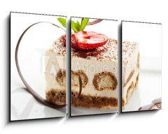 Obraz 3D tdln - 90 x 50 cm F_BS26631385 - Tiramisu Dessert