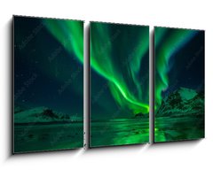 Obraz   Northern Lights Beach, 90 x 50 cm