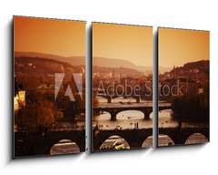 Obraz 3D tdln - 90 x 50 cm F_BS30150697 - charles bridge