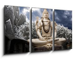 Obraz   Big Lord Shiva statue in Bangalore, 90 x 50 cm