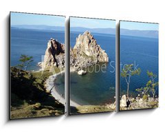 Obraz 3D třídílný - 90 x 50 cm F_BS30993093 - Baikal