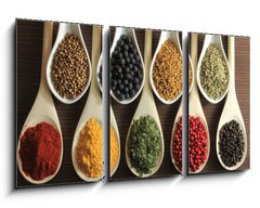 Obraz 3D tdln - 90 x 50 cm F_BS32042389 - Spices and herbs