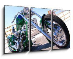 Obraz 3D tdln - 90 x 50 cm F_BS3207273 - custom chopper