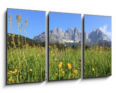 Obraz 3D tdln - 90 x 50 cm F_BS32129331 - Wilder Kaiser 2