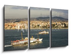 Obraz 3D tdln - 90 x 50 cm F_BS33037800 - Istanbul Bosphorus Ferry, Turkey - Istanbul Bosphorus Ferry, Turecko