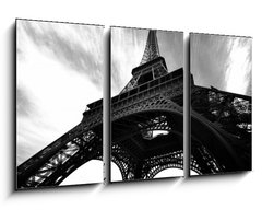 Obraz 3D tdln - 90 x 50 cm F_BS33389281 - Tour eiffel