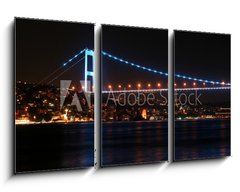 Obraz 3D tdln - 90 x 50 cm F_BS34590756 - Bosphorus Bridge