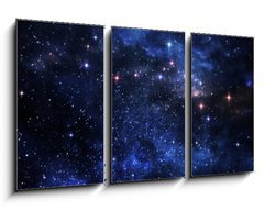 Obraz 3D tdln - 90 x 50 cm F_BS35400387 - Deep space nebulae
