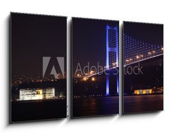 Obraz 3D tdln - 90 x 50 cm F_BS35603180 - The Bosporus Bridge with Beylerbeyi Palace, Istanbul.