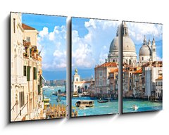 Obraz 3D tdln - 90 x 50 cm F_BS37097506 - Venice, view of grand canal and basilica of santa maria della sa