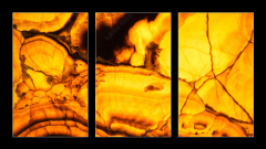 Obraz 3D tdln - 90 x 50 cm F_BS371525447 - Backlit translucent alabaster. Abstract natural stone texture