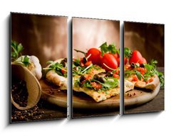 Obraz 3D tdln - 90 x 50 cm F_BS37424511 - Pizza Vegetariana