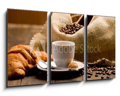 Obraz 3D tdln - 90 x 50 cm F_BS38158088 - Coffee