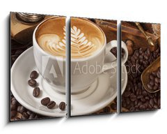 Obraz 3D tdln - 90 x 50 cm F_BS38278131 - Kaffee