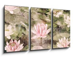 Obraz 3D tdln - 90 x 50 cm F_BS38390987 - Water Lily