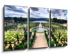 Obraz 3D tdln - 90 x 50 cm F_BS38398337 - Versailles Gardens