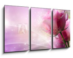 Obraz 3D tdln - 90 x 50 cm F_BS39098232 - Roses Art Design. Invitation Card