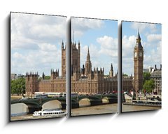 Obraz 3D tdln - 90 x 50 cm F_BS39639125 - House of Parliament  in London, UK .