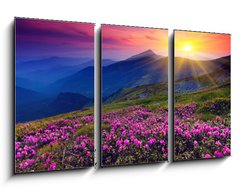 Obraz 3D tdln - 90 x 50 cm F_BS39975795 - mountain landscape