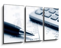 Obraz 3D tdln - 90 x 50 cm F_BS40515377 - Accounting