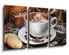 Obraz 3D tdln - 90 x 50 cm F_BS40759781 - Kaffee