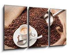 Obraz 3D tdln - 90 x 50 cm F_BS40763209 - Italian Espresso  and Coffee