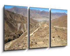 Obraz 3D tdln - 90 x 50 cm F_BS40878990 - Yarlung Tsang Po valley