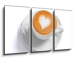 Obraz 3D tdln - 90 x 50 cm F_BS41417251 - LATTE ART