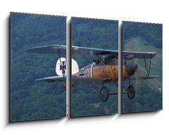 Obraz 3D tdln - 90 x 50 cm F_BS4151187 - World War I fighter