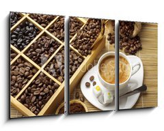 Obraz 3D tdln - 90 x 50 cm F_BS41516474 - cofee