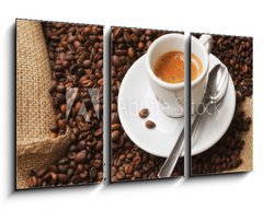 Obraz 3D tdln - 90 x 50 cm F_BS41733046 - Coffe ristretto