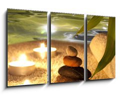 Obraz   Spa concept in night, 90 x 50 cm