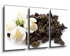 Obraz 3D tdln - 90 x 50 cm F_BS41895737 - Green tea with jasmine