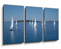 Obraz   Sailing race on Adriatic sea, 90 x 50 cm