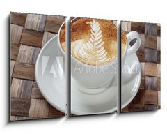 Obraz 3D tdln - 90 x 50 cm F_BS42406293 - Kaffee
