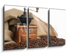 Obraz 3D tdln - 90 x 50 cm F_BS42602268 - Coffee and coffee grinder