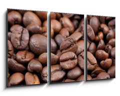 Obraz 3D tdln - 90 x 50 cm F_BS43085500 - Coffee beans in closeup